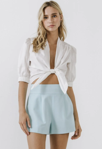 Pleated shorts from Endless Rose